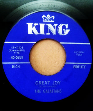 The Galatians - Great Joy (7") (Near Mint (NM or M-))