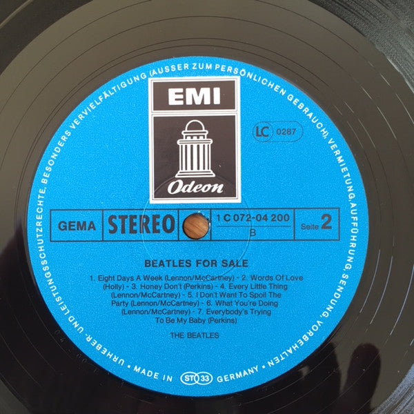 The Beatles : Beatles For Sale (LP, Album, RE)