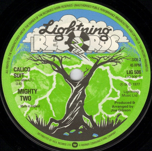 Althea & Donna / The Mighty Two : Up Town Top Ranking / Calico Suit (7", Single, Sol)