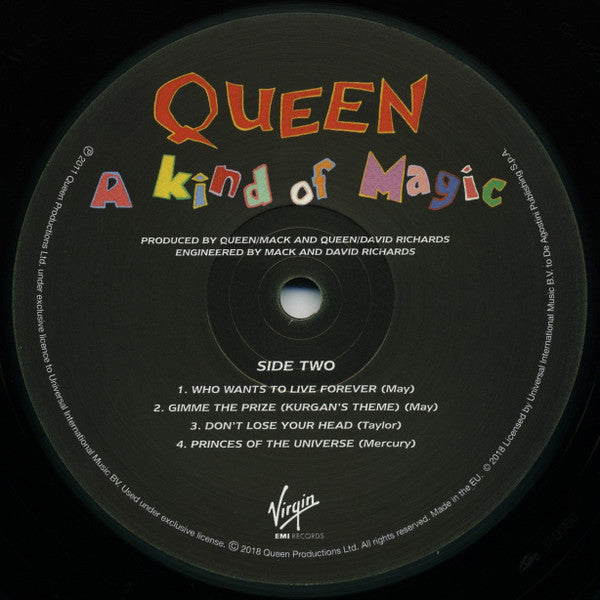 Queen : A Kind Of Magic (LP, Album, RE, RM, Gat)