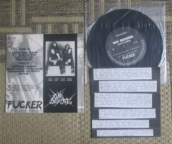 No Sense (3) : Out Of Reality (7")
