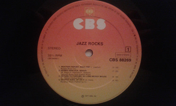 Various : Jazz Rocks (2xLP, Comp, Gat)