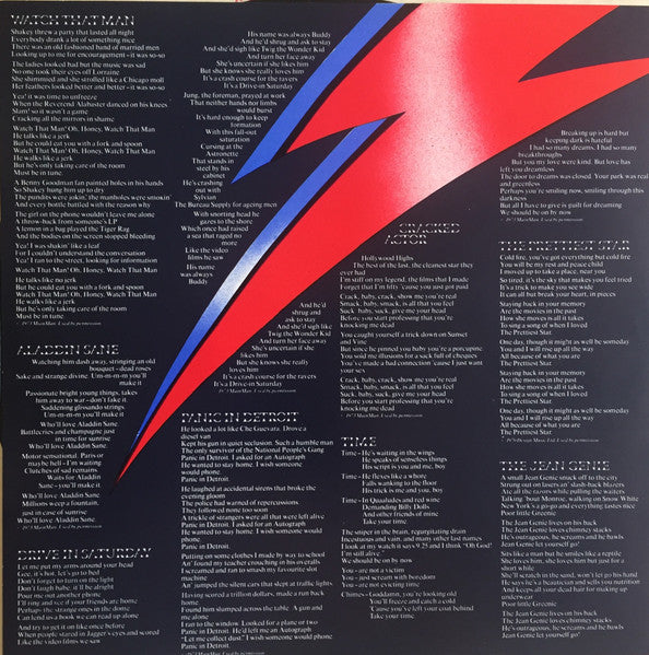 David Bowie : Aladdin Sane (LP, Album, Non)