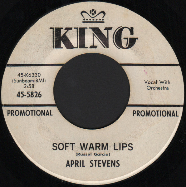 April Stevens : How Could Red Riding Hood (Have Been So Very Good) / Soft Warm Lips (7", Promo)