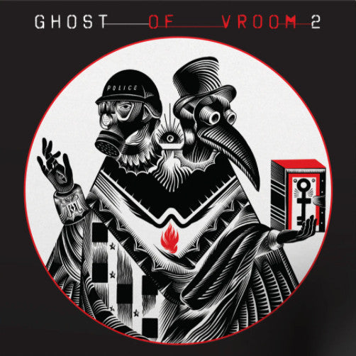 Ghost of Vroom : 2 (12", S/Sided, EP, Etch)
