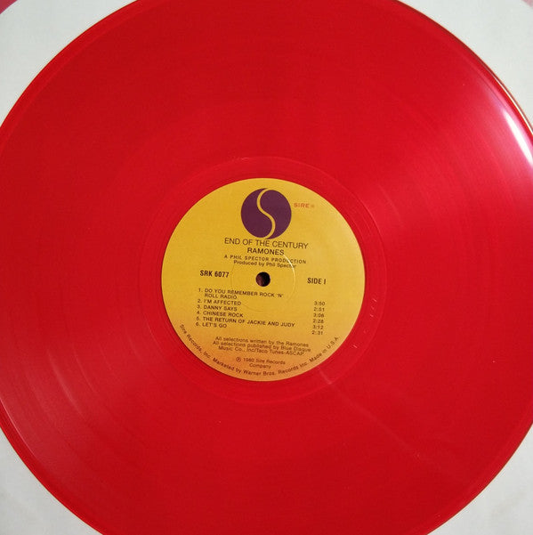 Ramones : End Of The Century (LP, Album, Ltd, RE, Red)
