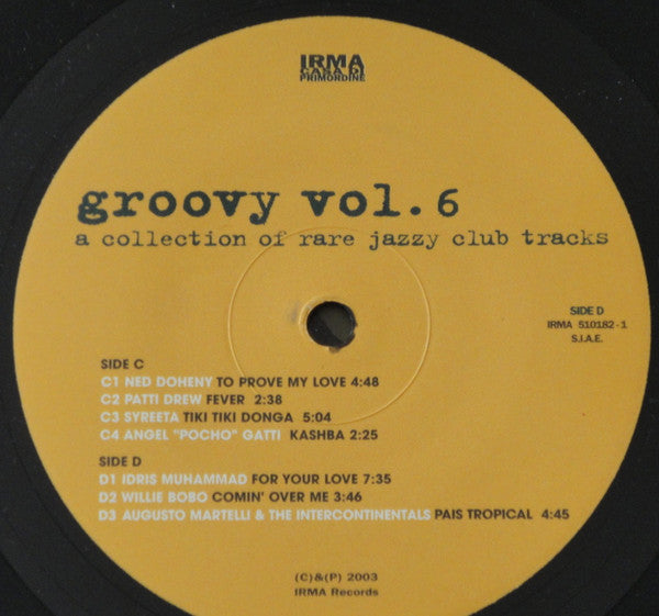 Various : Groovy Vol. 6 (A Collection Of Rare Jazzy Club Tracks) (2x12", Comp)