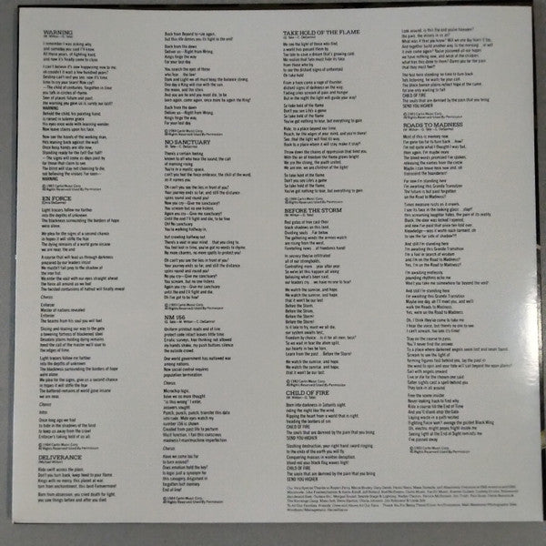 Queensrÿche : The Warning (LP, Album, RE, 180)