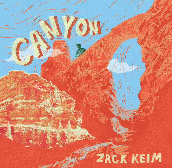 Zack Keim : Canyon (7", Single, Ltd)