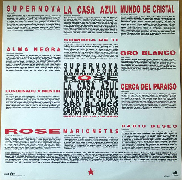 Duncan Dhu : Supernova (LP, Album)