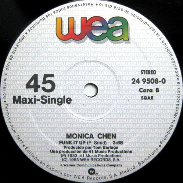Monica Chen : Funk It Up (12")