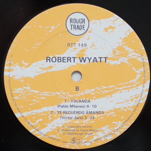 Robert Wyatt : Work In Progress (12", EP)