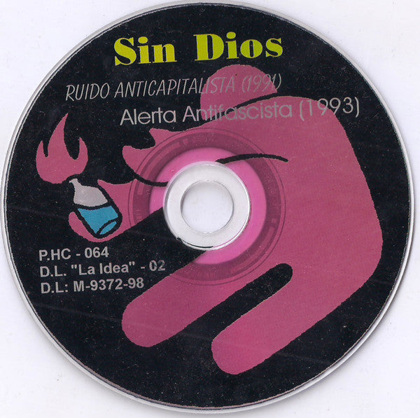 Sin Dios : Ruido Anticapitalista - Alerta Antifascista (CD, Comp)