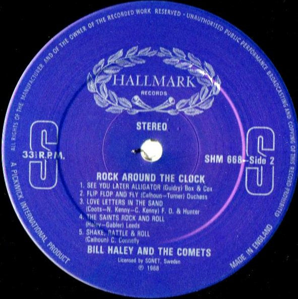 Bill Haley & The Comets* : Rock Around The Clock (LP, Comp)