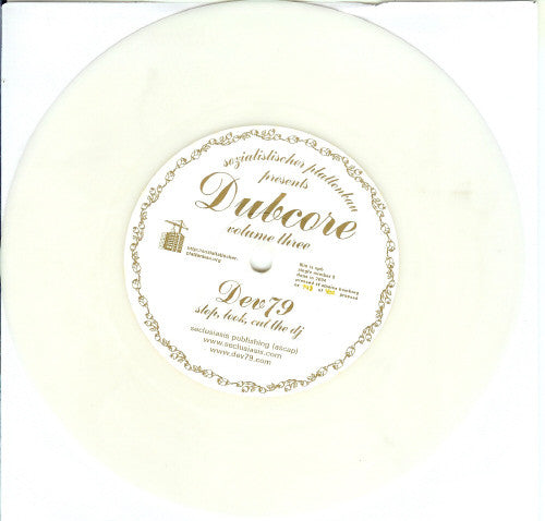 Handbag/Abba / Dev79 : Dubcore Volume Three (7", Ltd, Num, Whi)