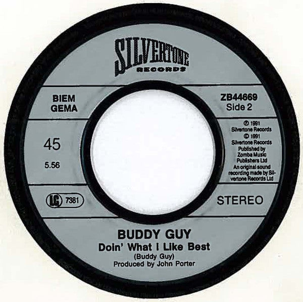 Buddy Guy : Damn Right, I've Got The Blues (7", Single)