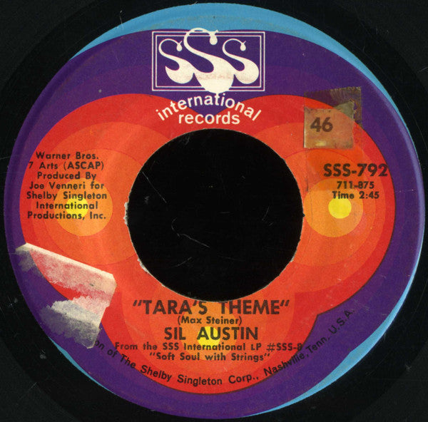 Sil Austin : Massachusetts (7", Single)