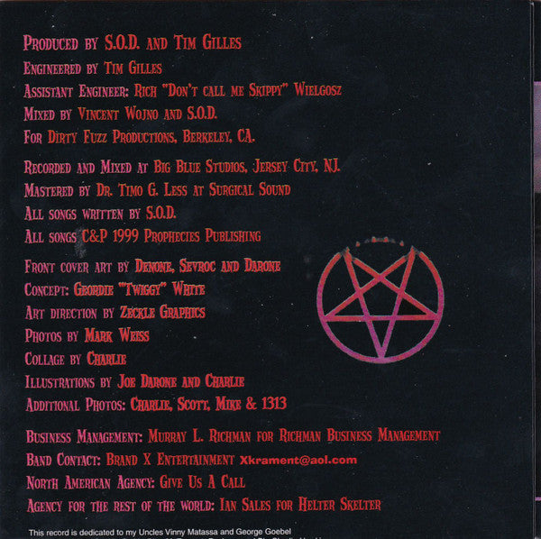 Stormtroopers Of Death : Bigger Than The Devil (CD, Album, O-c)