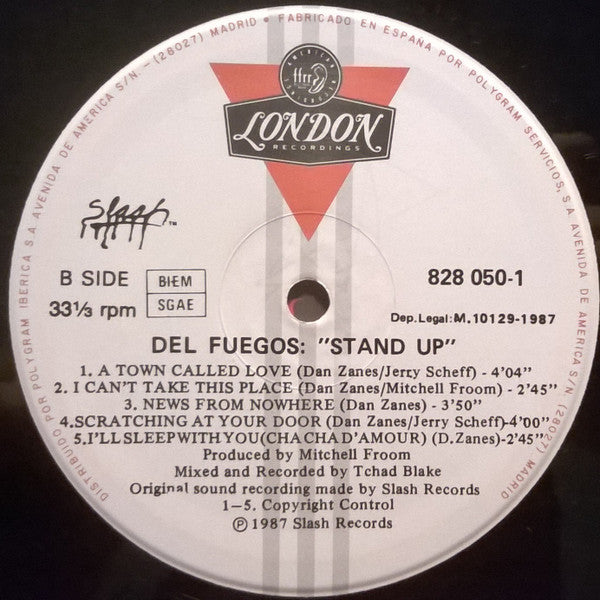 The Del Fuegos : Stand Up (LP, Album)