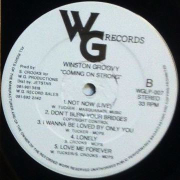 Winston Groovy : Coming On Strong (LP, Album)