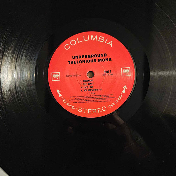 Thelonious Monk : Underground (LP, Album, Ltd, Num, RE, 180)