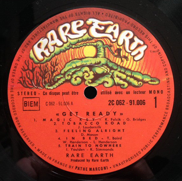 Rare Earth : Get Ready (LP, Album)