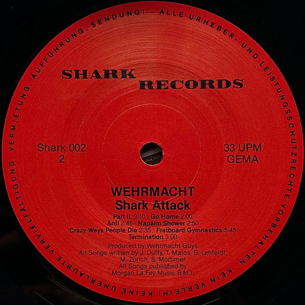 Wehrmacht : Shark Attack (LP, Album)