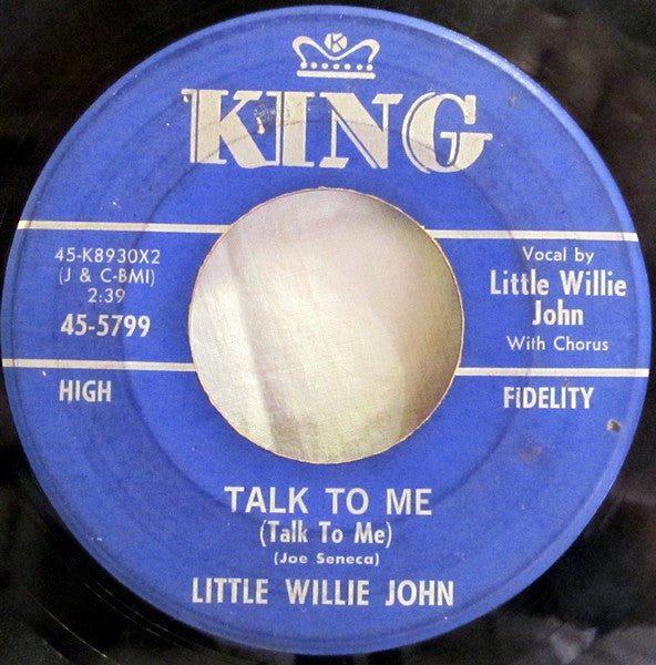 Little Willie John : Let Them Talk / Talk To Me (Talk To Me) (7")