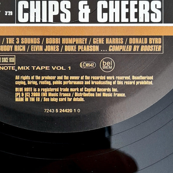Various : Chips & Cheers (Blue Note Mix Tape Vol 1) (2xLP, Comp, Mixtape)