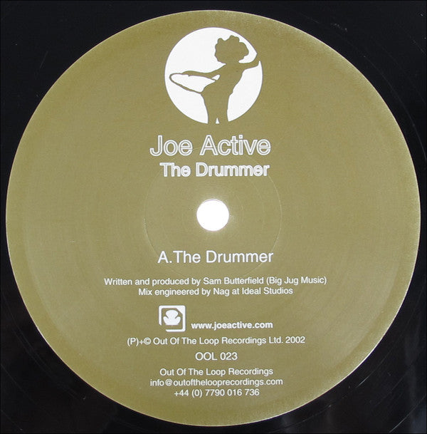Joe Active : The Drummer / Give Me Your Love (12")