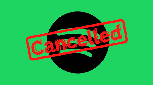 Why I cancelled my Spotify Subscription