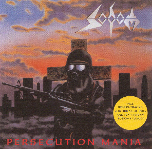 Sodom : Persecution Mania (CD, Album, RP)