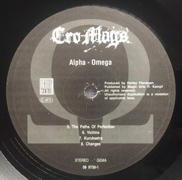 Cro-Mags : Alpha Omega (LP, Album)