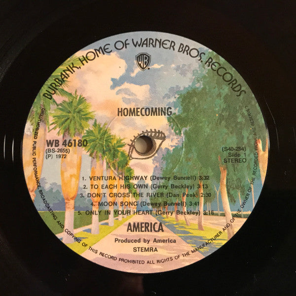 America (2) : Homecoming (LP, Album, RP, Tri)