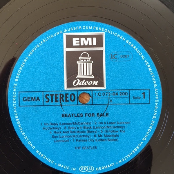 The Beatles : Beatles For Sale (LP, Album, RE)