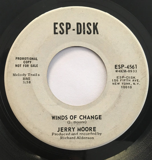 Jerry Moore : Winds Of Change / Ballad Of Birmingham (7", Promo)