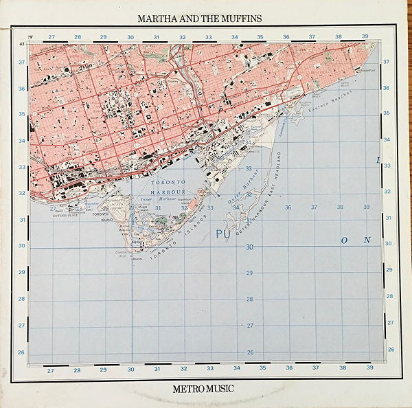 Martha And The Muffins : Metro Music (LP, Album, AR )