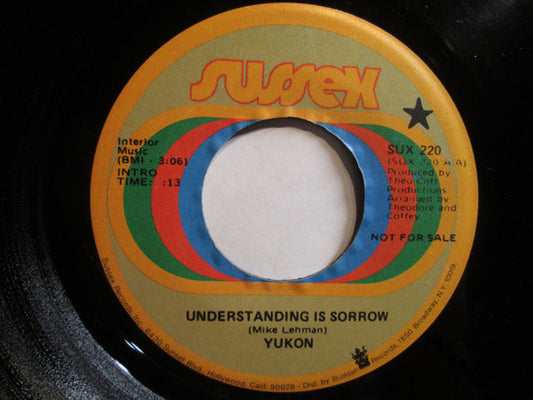 Yukon (4) : Understanding Is Sorrow / Save My World (7", Promo)