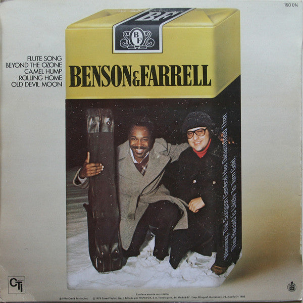 George Benson & Joe Farrell : Benson & Farrell (LP, Album, RE)