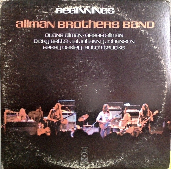 The Allman Brothers Band : Beginnings (2xLP, Comp, Club, Cap)