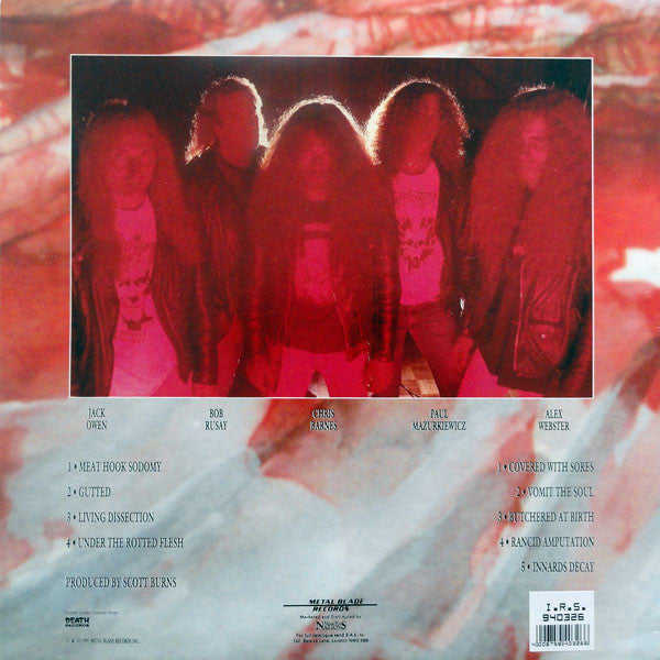 Cannibal Corpse : Butchered At Birth (LP, Album)