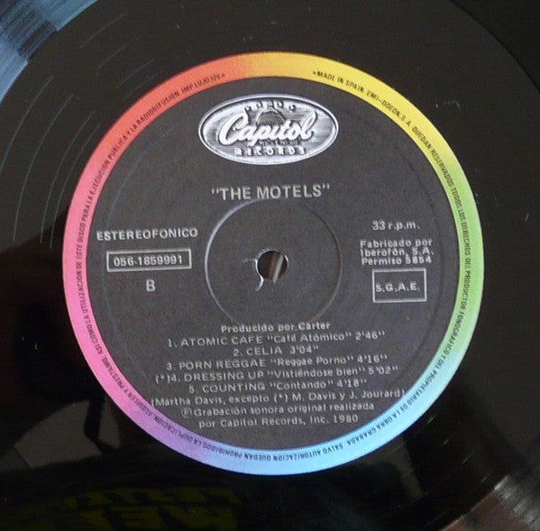 The Motels : The Motels (LP, Album, RE)