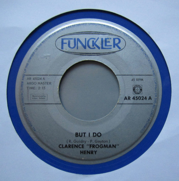 Clarence "Frogman" Henry : But I Do (7", Single, Blu)