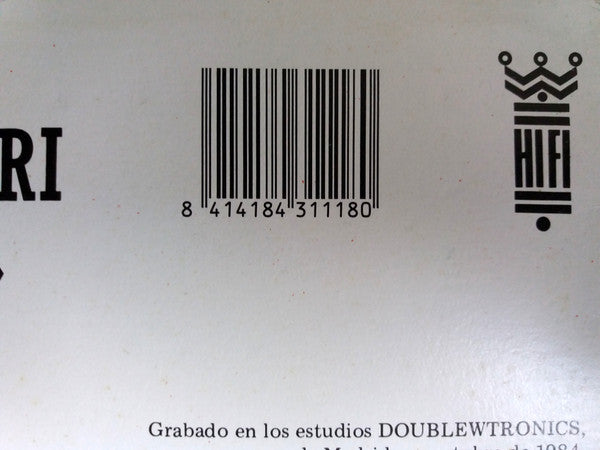 Gabinete Caligari : Cuatro Rosas (LP, MiniAlbum, Bla)