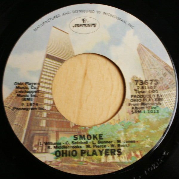 Ohio Players : I Want To Be Free / Smoke (7", Single)