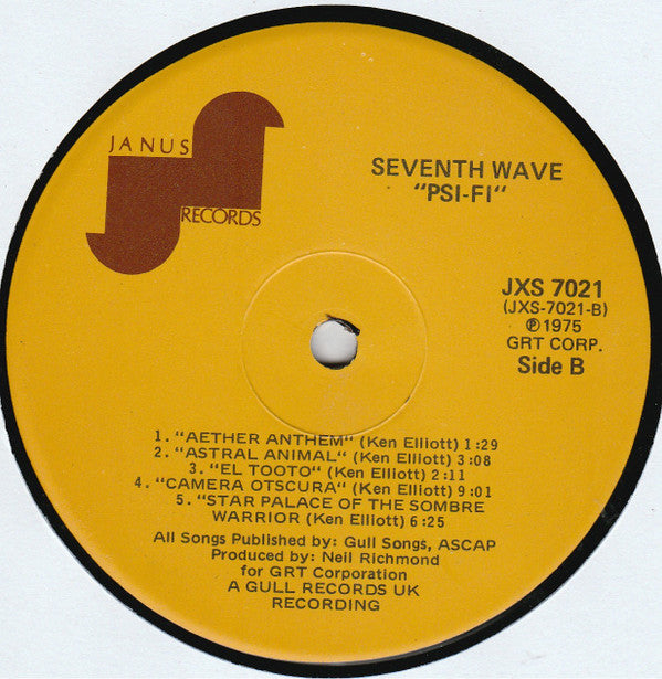 Seventh Wave : Psi-Fi (LP, Album)