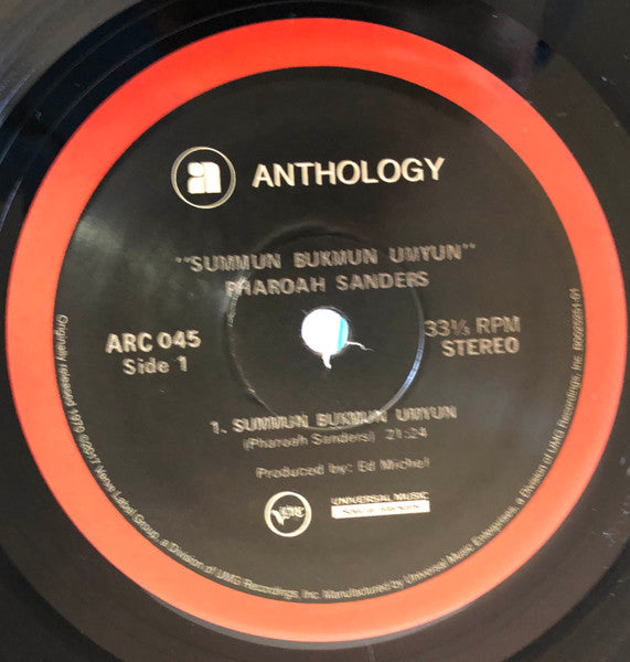 Pharoah Sanders : Summun Bukmun Umyun - Deaf Dumb Blind (LP, Album, RE, RM)