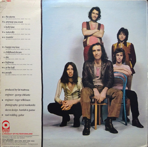 Fat Mattress : Fat Mattress II (LP, Album, PR )