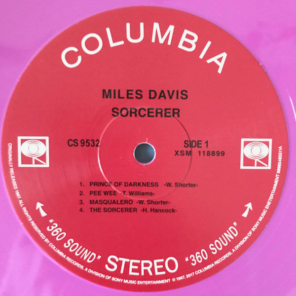 Miles Davis : Sorcerer (LP, Album, Club, RE, RM, Pur)