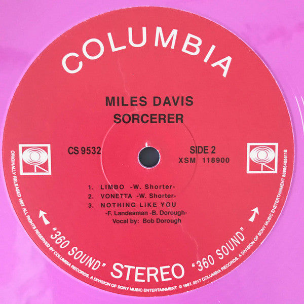 Miles Davis : Sorcerer (LP, Album, Club, RE, RM, Pur)